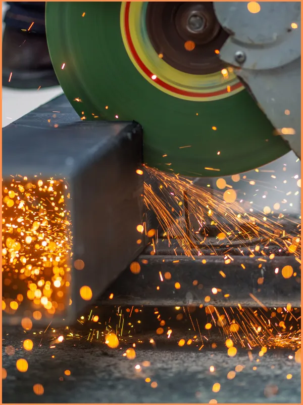 cutting steel