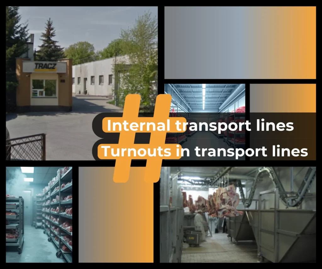 Internal transport lines in the food industry – key solutions