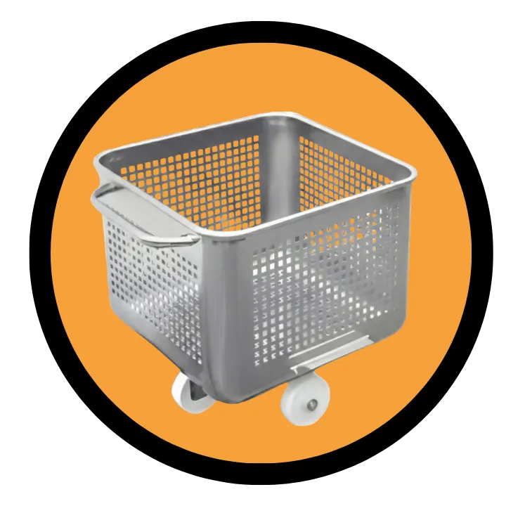 Perforated Euro tub