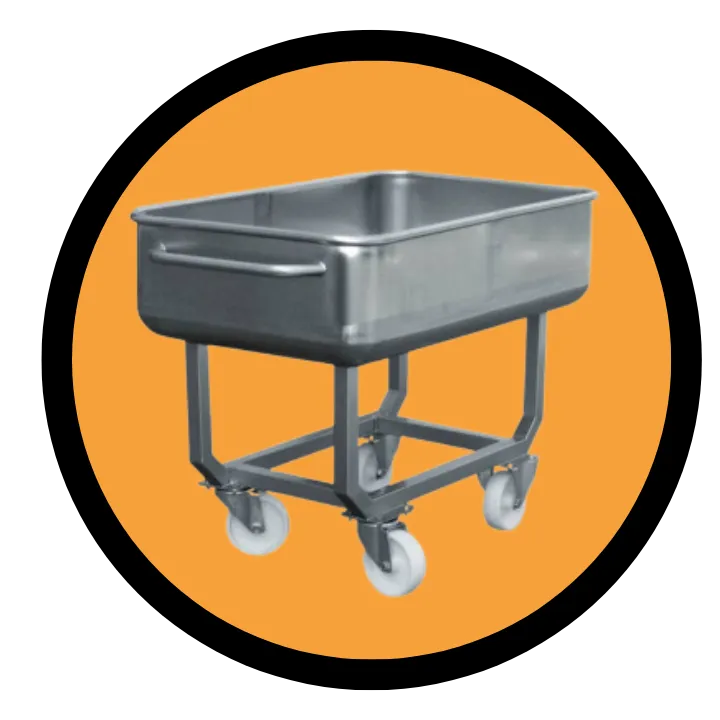 Trolley-vat 150L