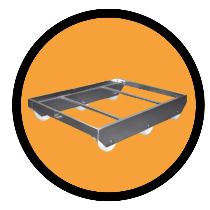 Wózek transportowy podwójny