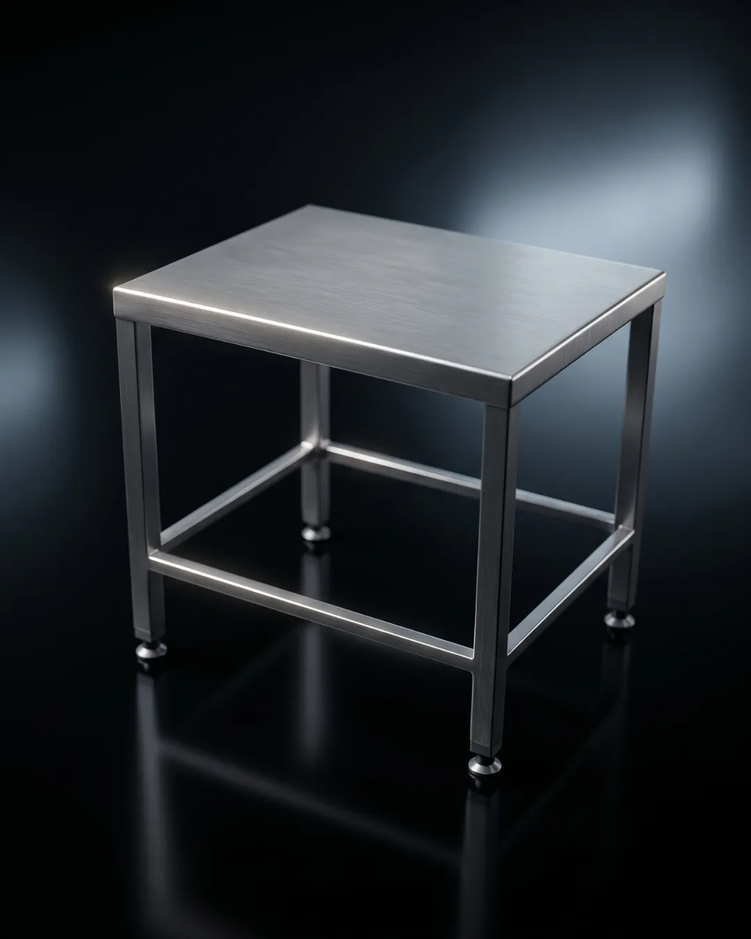 Stainless steel weight table – general view
